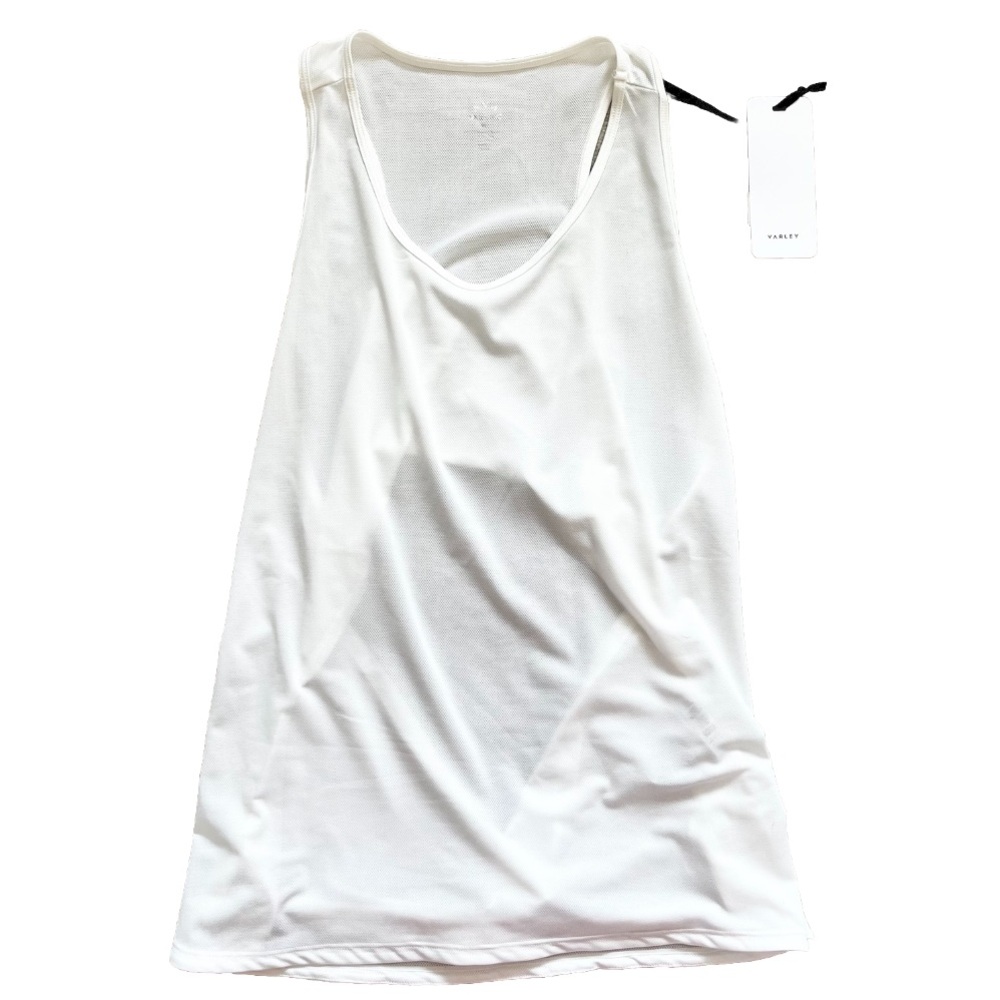 VARLEY NWT PASEO TANK SIZE XL CUT OUT BACK GYM WORKOUT STYLISH TRENDY ACTIVE